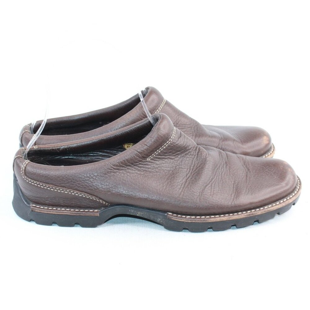 Cole Haan Country Womens Sz 8 B Brown Leather Mules Slide On Shoes Style D13392 - Picture 4 of 9